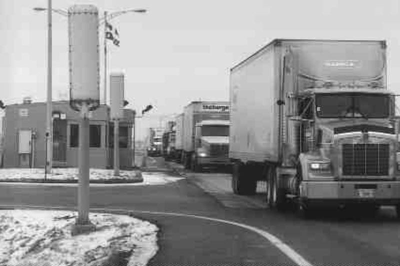 BYPASS:  Police are cracking down on trucks evading the inspection stations.