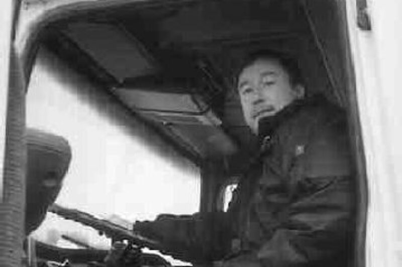 DREAM MACHINE: Alan Hayden almost couldn't realize his dream, thanks to his dealings with an inferior driver trainer.(Photo by Frank Condron)