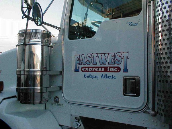 NORTH SOUTH: East West Express hauled the load to Mexico.