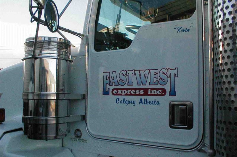 NORTH SOUTH: East West Express hauled the load to Mexico.