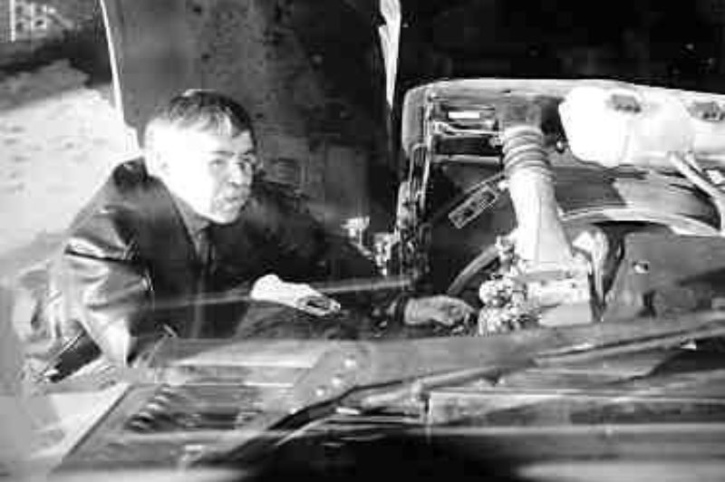 LOOK SHARP: Spec'ing and a keen eye keep Wishart's costs low.