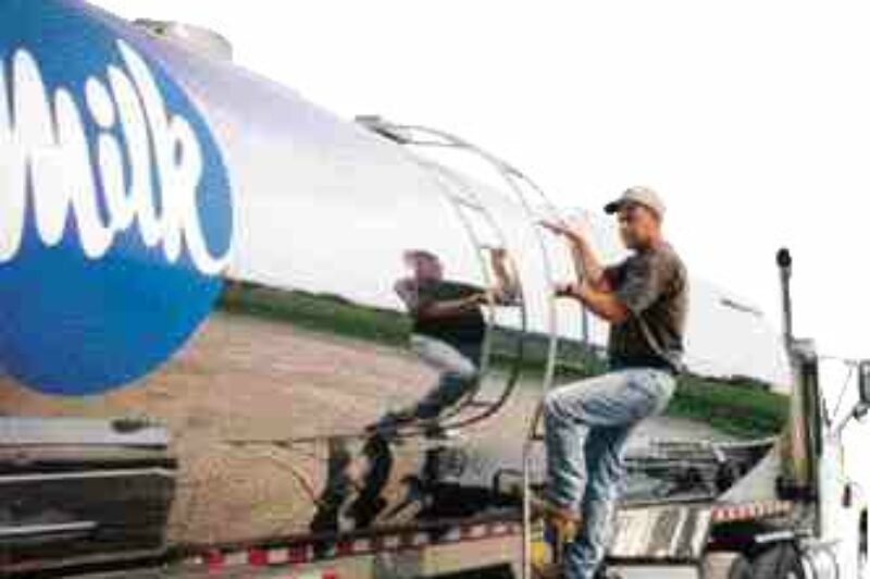 HANGING ON: Tim Cumpson says the industry goes in peaks and valleys - it's currently on a down swing.