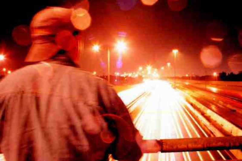 OVER THE EDGE: When a person decides to end their life by jumping in front of an oncoming tractor-trailer, the real victim is left to pick up the pieces and ask questions that can't be answered: It's the trucker.Photo by Brandi Cramer