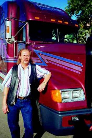 REPAIRED: While Lothamer's truck has been fixed his psyche is still scarred.