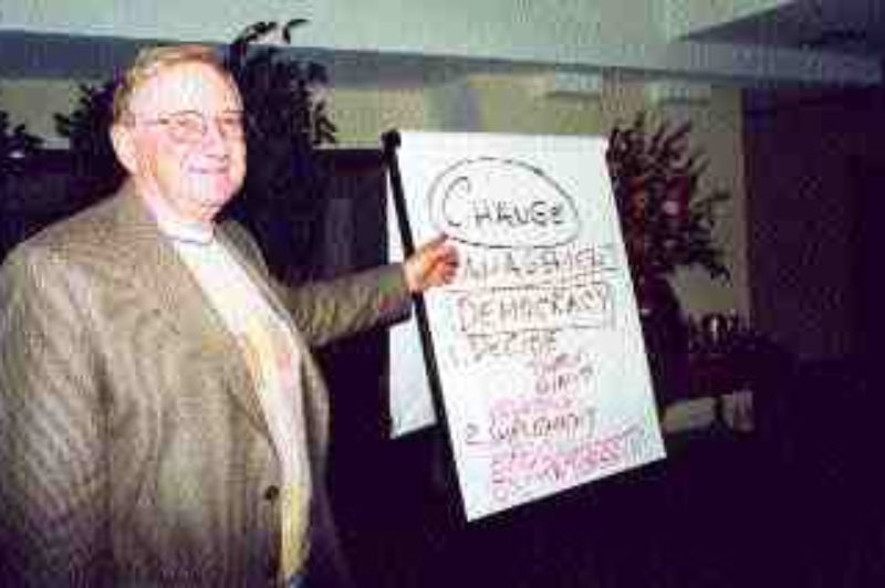 DON'T FIGHT IT: Coping with change is the secret to success, says Schutz.