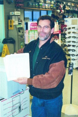 SIGNED UP FOR A FIGHT: Trucker-cum-lobbyist Peter Turner continues to collect signatures on a petition against new hours of service despite that he may be fighting a losing battle.