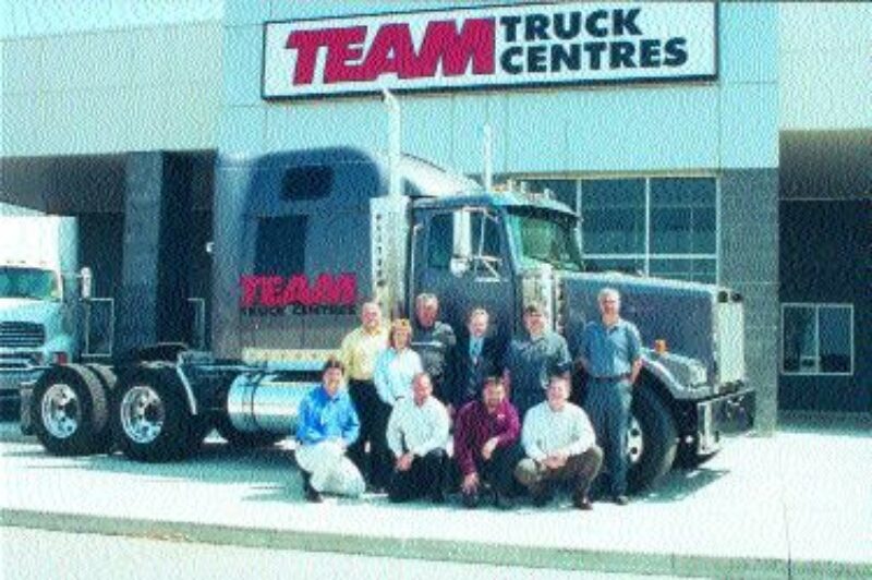 TEAM SPIRIT: Team Truck Centres opens its new location. Photo by Katy de Vries
