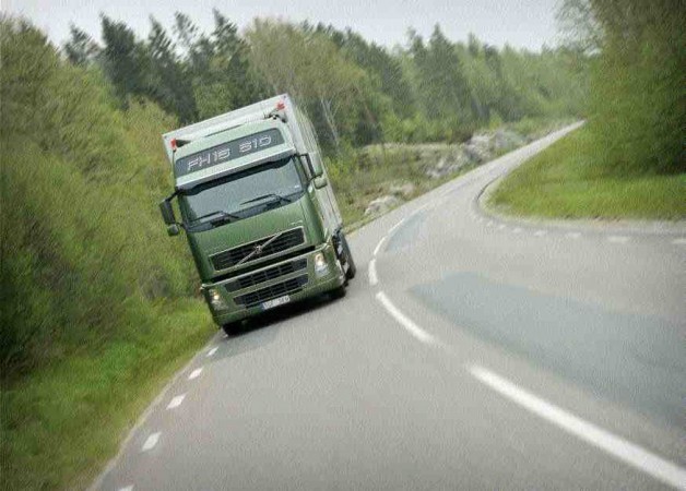 610 HORSES: Climbing hills was easy with Volvo's D16C.