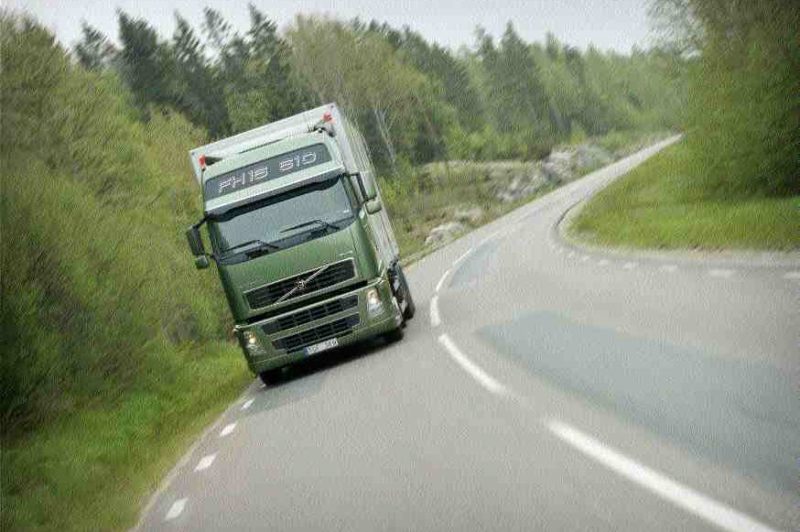 610 HORSES: Climbing hills was easy with Volvo's D16C.