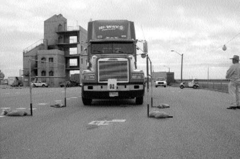 TOUGH COMPETITION: The AMTA's truck driving championships were recently held in Calgary.