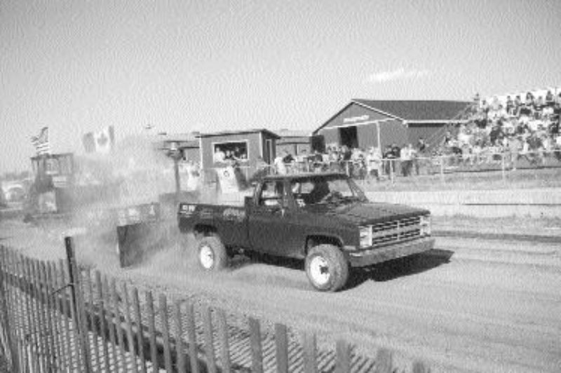 BIG SHOW: The annual truck and tractor pull in Bolton drew good crowds and many competitors.