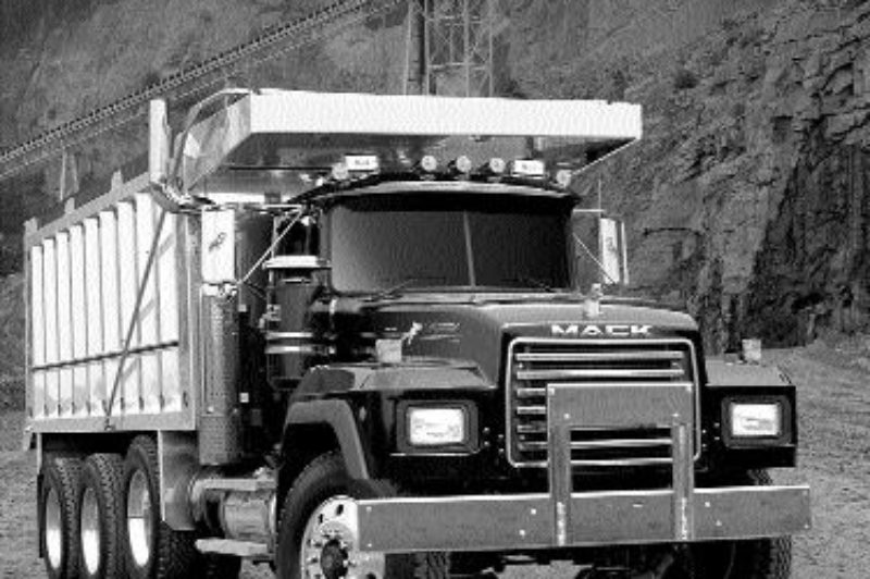 SHINY AND NEW: Mack Trucks marks the last R series models with the Legend.