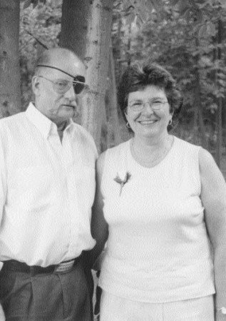 WEDDING BELLS: Bruce Henderson and Pat Carnegie, soon to be newlyweds, are thankful to the staff at the 730 Truck Stop.