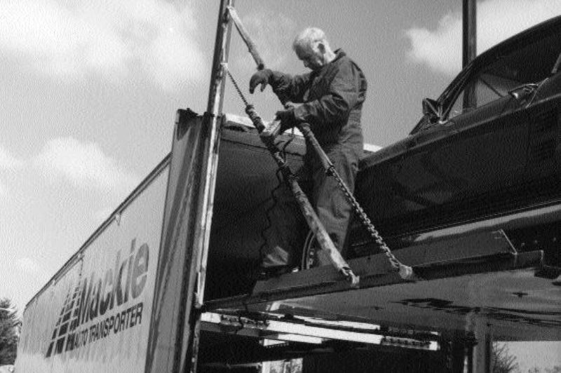 LOADIN' UP: Mackie hauls anything and everything that customers want to bring to their new home. Photo by Harry Rudolfs