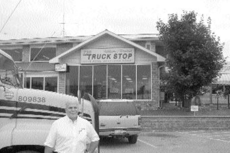 CLEAN AIR: The 730 Truck Stop will be a proud participant in the Fleet Smart Idle-Free Quiet Zone Campaign, says owner Bob Lodge.