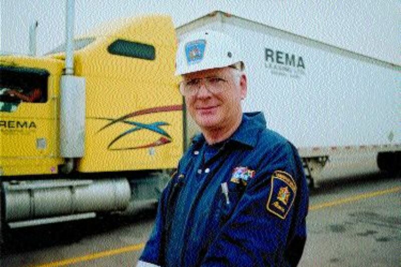 LABOUR OF LOVE: George McLennan's love of equipment is one thing that helps him enjoy his job as an inspector.Photo by James Menzies