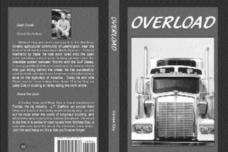 READ ALL ABOUT IT: Michael Day, a former truck mechanic tells the tales of the trucking industry in his new book, Overload.