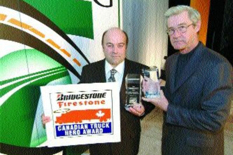 HEROES: Paul Pelletier (left) and Clifford Ripley.