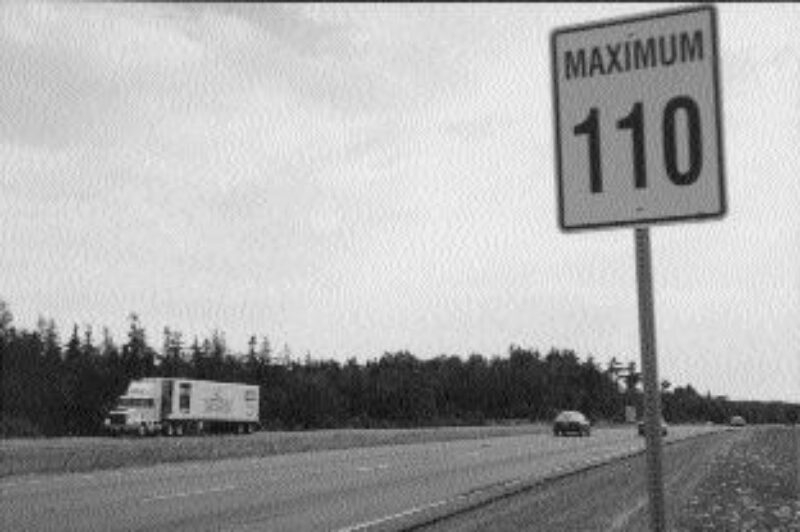 NOT SO FAST: The BCTA is opposed to increasing speed limits.
