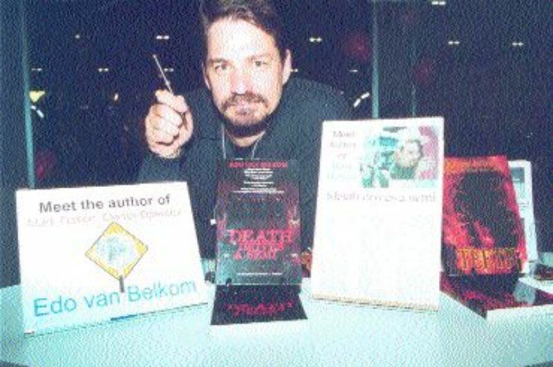 AUTHOR! AUTHOR!: Edo van Belkom will greet fans at the Truck News booth at Truck World.