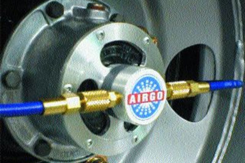 SAFETY: Airgo Systems' tire inflation device helps drivers avoid blow outs.