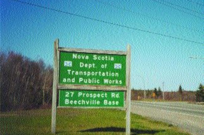 BOUNCING ROADS: The Nova Scotia Department of Transportation is involved with the rubberized road pilot project.