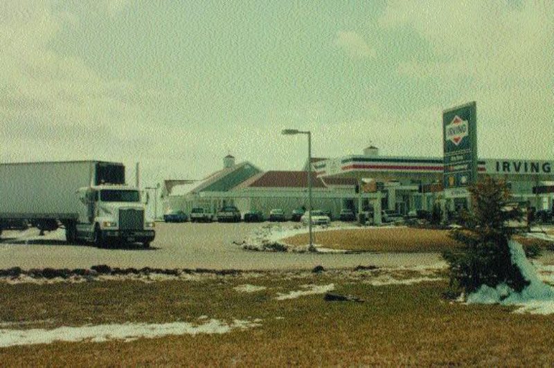 NO REST: Rest areas are few and far between in Canada, giving truckers few choices of where to pull over for a snooze.