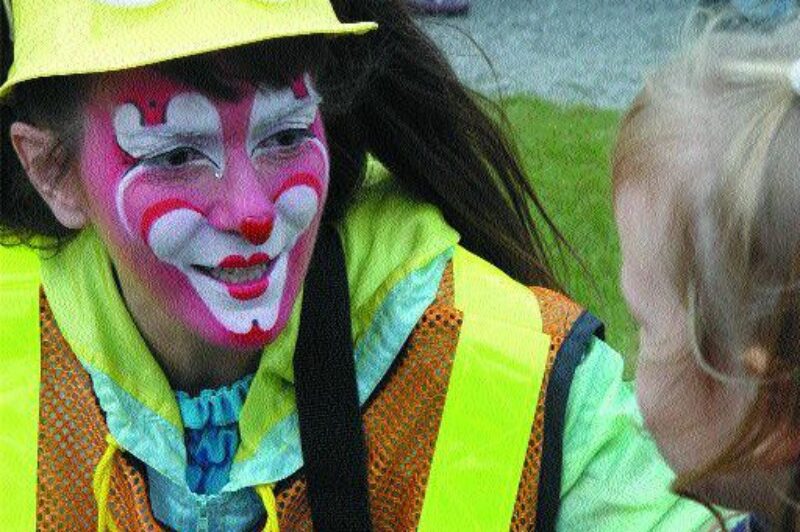SMILE: The festival was a family affair with entertainment for one and all.