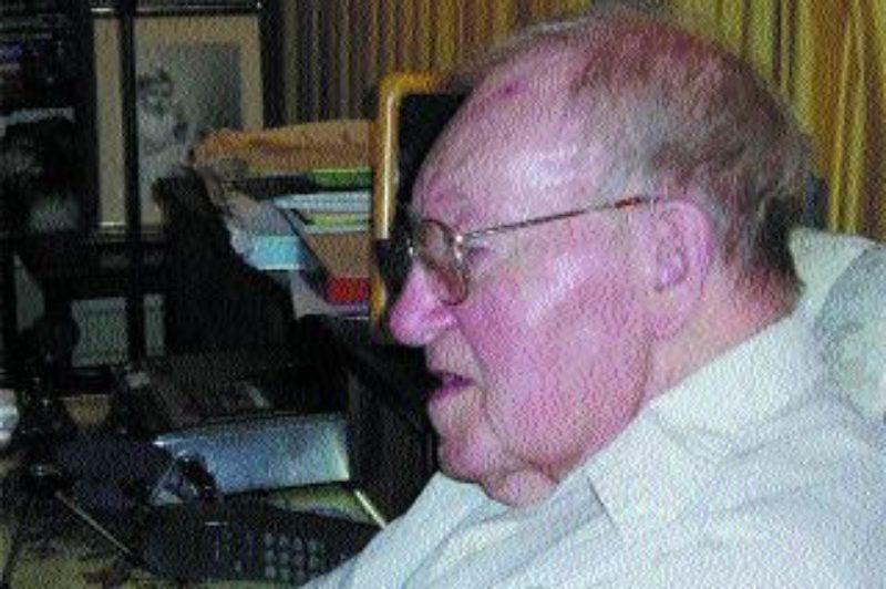 WISDOM: Trucking veteran, David Logan, reminisces about the trucking industry's first years in Canada - a time when drivers would throw a horse blanket over the hood so the engine wouldn't freeze. Photo by Harry Rudolfs