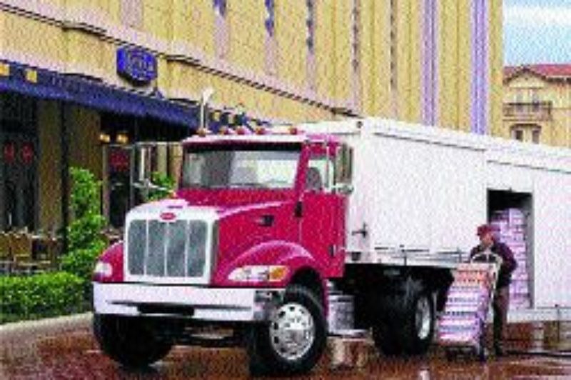 CLASSIC LOOK: Peterbilt's 335 model went into production in May, 2004 and company officials say it is a newer version of the old classic Pete.