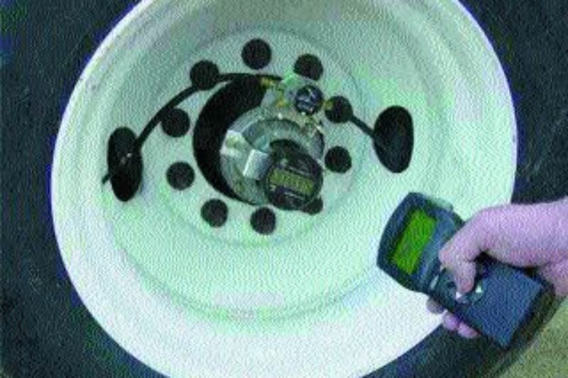 SCIENCE TO THE RESCUE: Stemco's new system of products is designed to provide a more efficient method of reading tire pressures and tracking mileage.