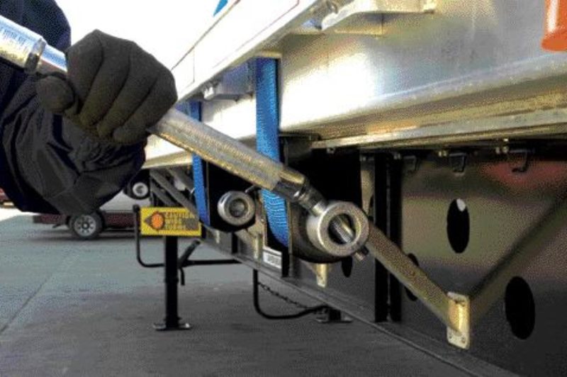 SILVERCAP: The new ratchet cap winch is designed to make securing flatbed loads safer and easier.