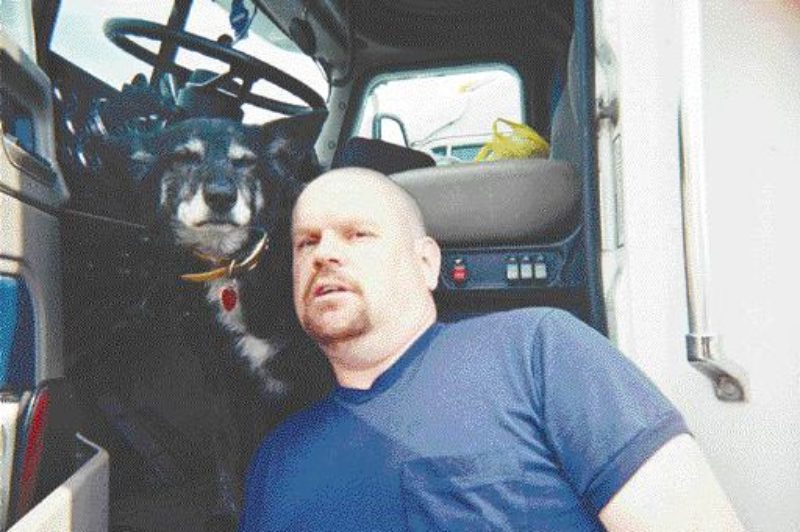 Keith Fullerton and pal, Pepper