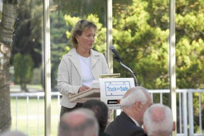 SAD LESSON: Widow Shannon Payne discusses the tragic loss of her husband Craig, who died in a logging truck accident in B.C.