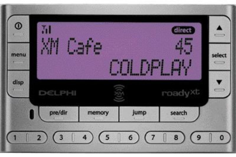 ON THE AIR: XM Radio is now available in Canada. This Delphi Roady is one of many satellite radios now available to carry XM programming.