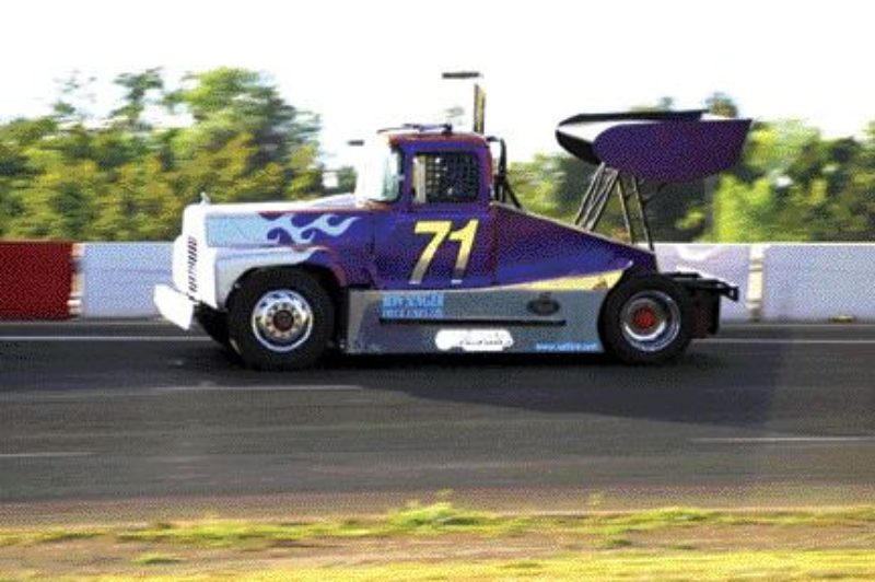 POLE POSITION: Defending champ Kevin McMeckan, driver of this #71 Mack will be the guy everyone else in the series shoots for next season.
