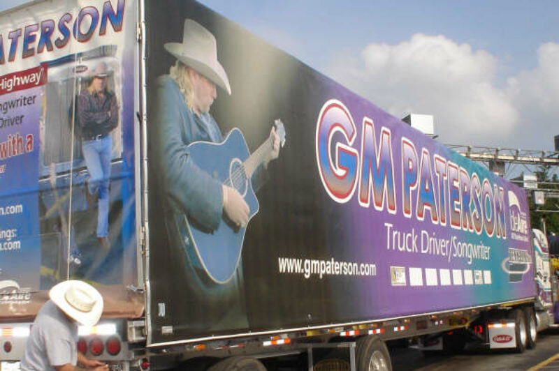 GM Paterson at the Fergus Truck Show