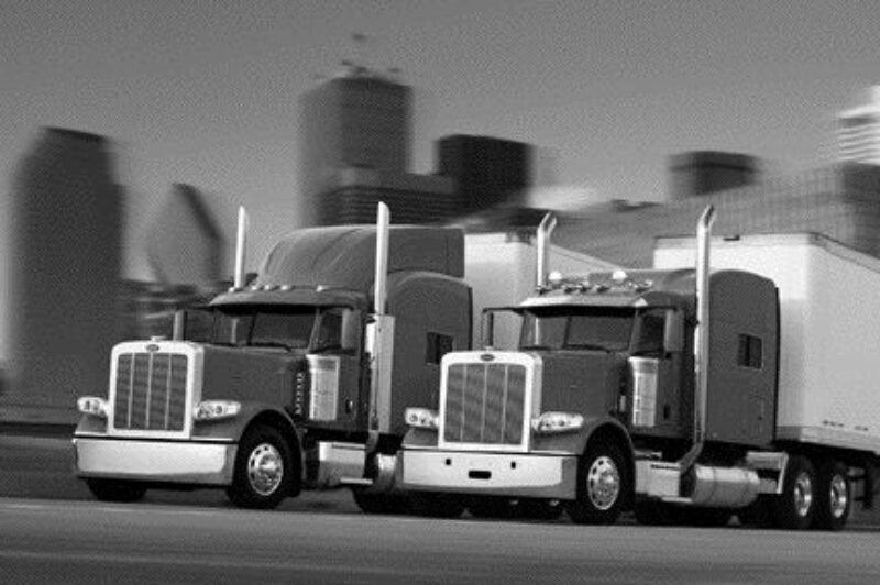 WELCOME TO THE FAMILY: Peterbilt expanded its traditional truck lineup with the addition of the Models 389 and 388, seen here.