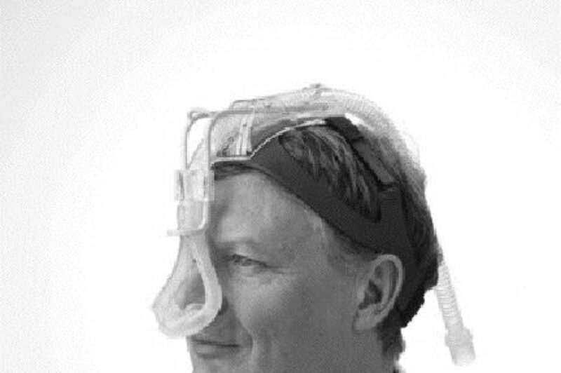 SOLUTION?: Sleep apnea sufferers can enjoy some relief by using a CPAP such as this one while sleeping in their trucks.