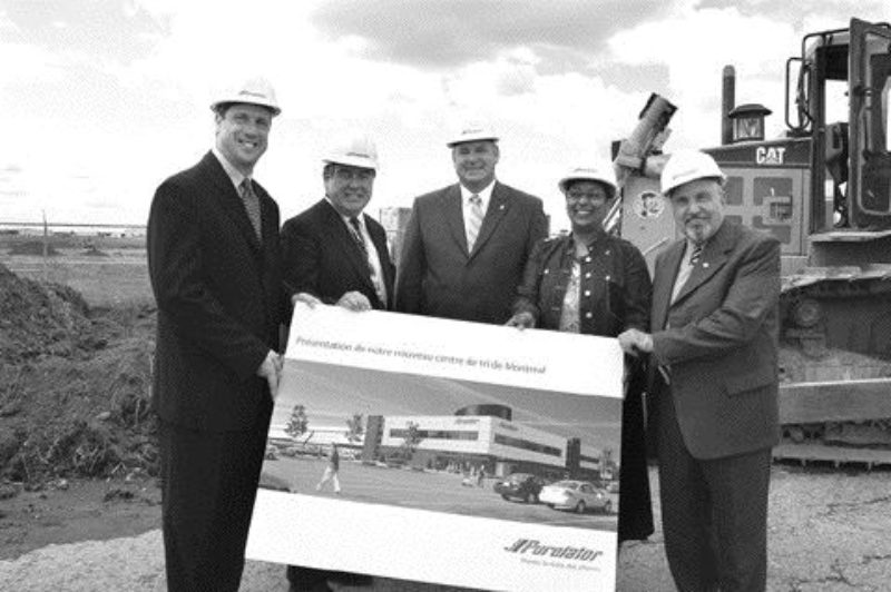 IN THE WORKS: Purolator's new Quebec hub will be operational by July of next year, the company reports.