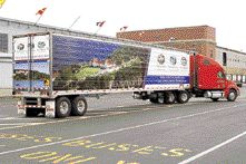 LAST RESORT: Easson's trailer will be promoting Nova Scotia's tourism industry in both Canada and the US for the next two years.