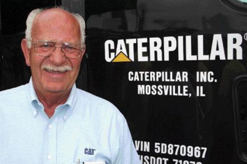 MR. FUEL MILEAGE: Cat's Phil Hook travelled North America teaching drivers how to maximize their fuel mileage.