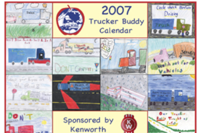 The 2007 Kenworth-Trucker Buddy calendar will be available beginning Dec. 15.