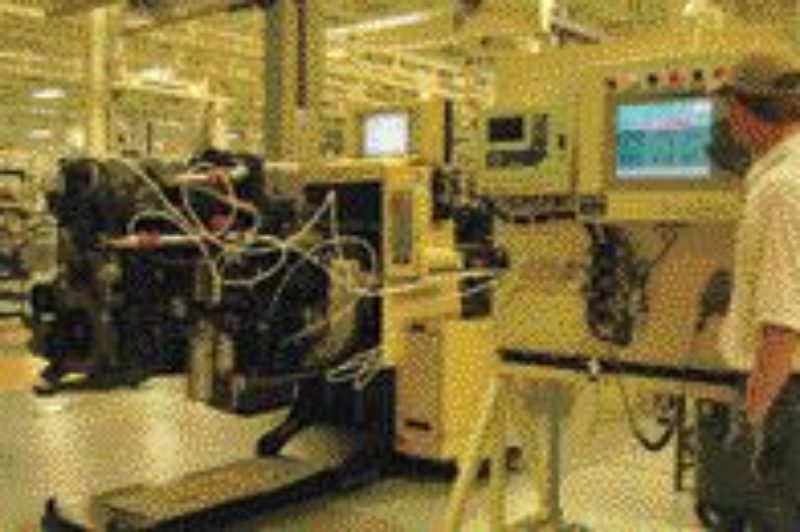 FEELING THE HEAT: About 600 employees at this Hagerstown engine plant will receive pink slips.