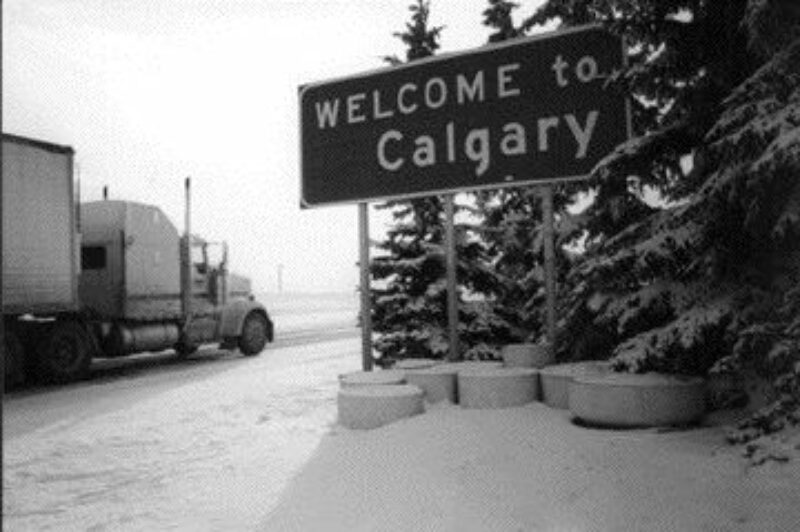 HEADING WEST: Carriers in the Easternmost provinces of Canada complain their drivers are still heading west for greener pastures.Photo by James Menzies