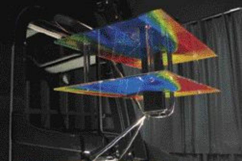 SMOOTH SAILING: Freightliner used its wind tunnel to see how aero mirror designs improve fuel economy.