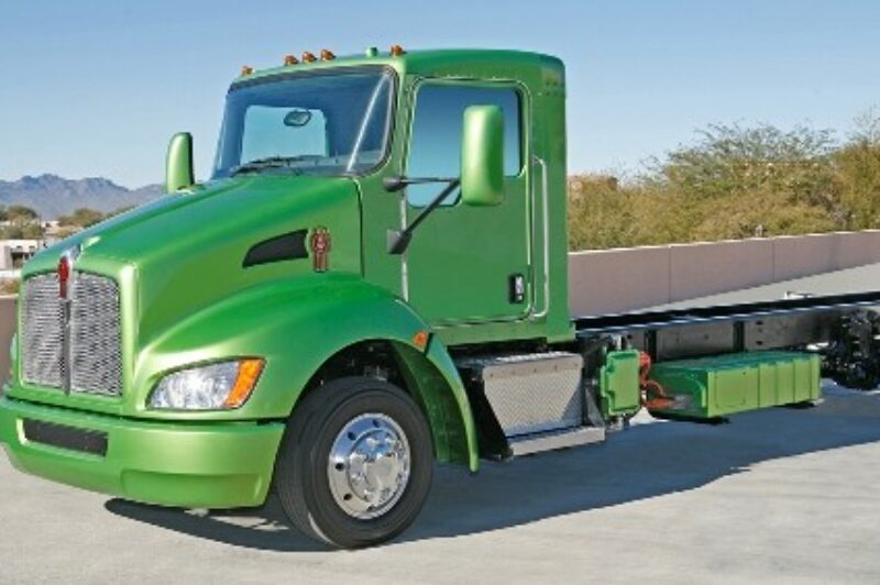 Kenworth's hybrid T270 is expected to improve fuel economy by 30%.