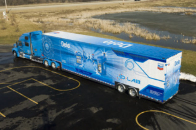 Chevron's new educational technology truck will be coming to Canada in April.