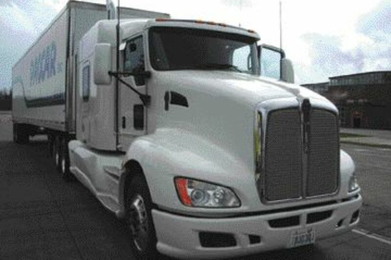 TEST TRUCK: This is the Kenworth T660 that editor James Menzies had the chance to test drive in Washington State.Photo by James Menzies