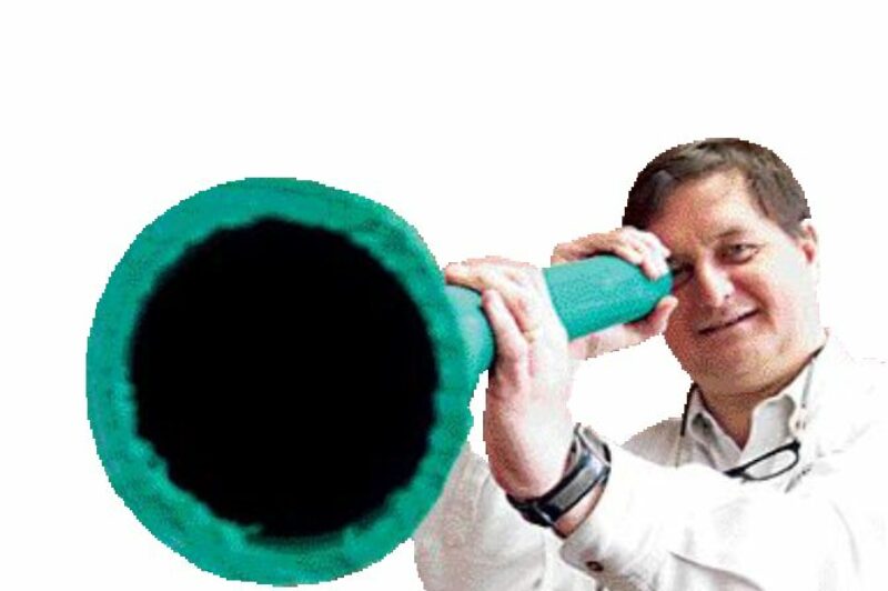 VISIONARY: Eric Lange's vision of reducing his company's use of fossil fuels for heating and cooling is paying off.Photo by Adam Ledlow